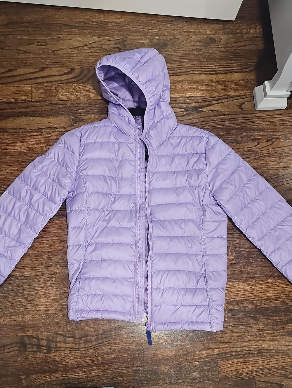Primary Lightweight Hooded Puffer Jacket - Lavender